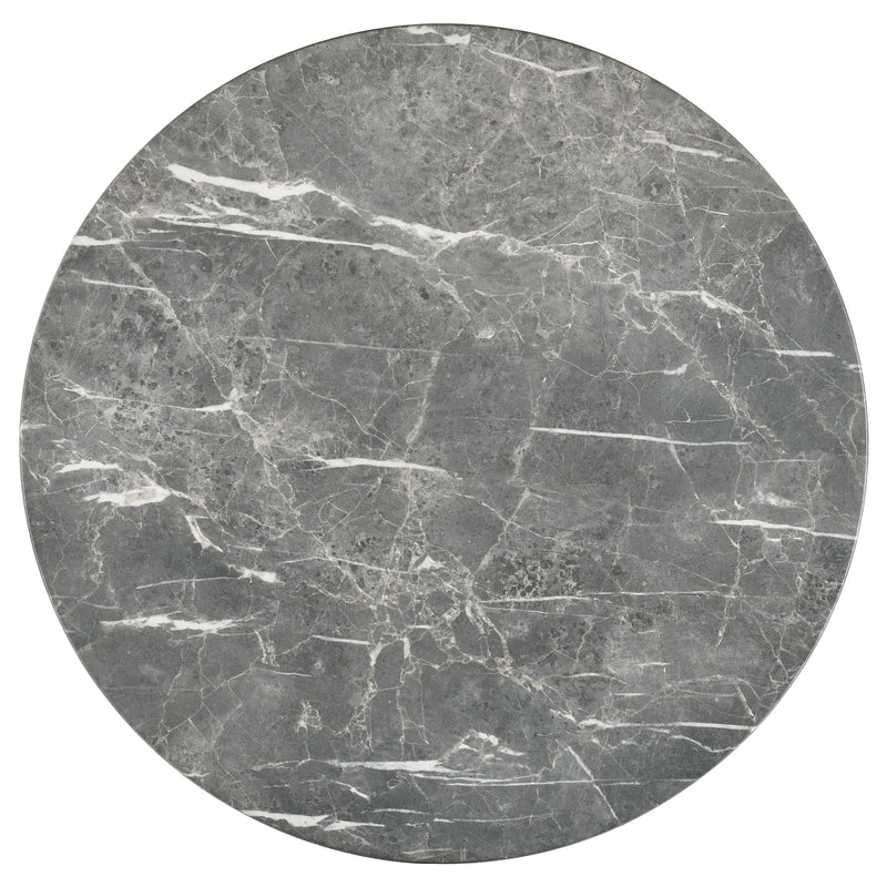 Bradley Round SmartTop Cocktail Coffee Table Grey and Natural - detail 5