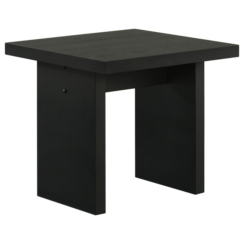 Decker Square Occasional Side End Table Black - alternate view