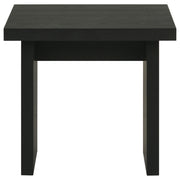 Decker Square Occasional Side End Table Black - detail 3
