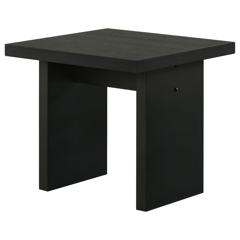 Decker Square Occasional Side End Table Black - detail 4