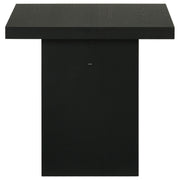 Decker Square Occasional Side End Table Black - detail 5