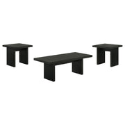 Decker 3-piece Coffee and End Table Set Black - alternate view