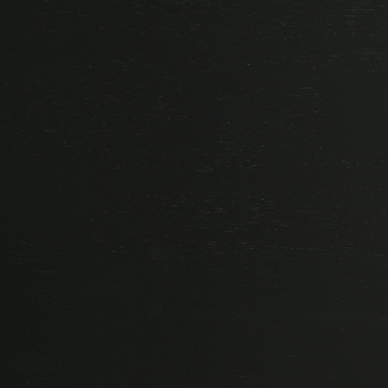 Hamlyn Round Fluted Occasional Cocktail Coffee Table Black - detail 5