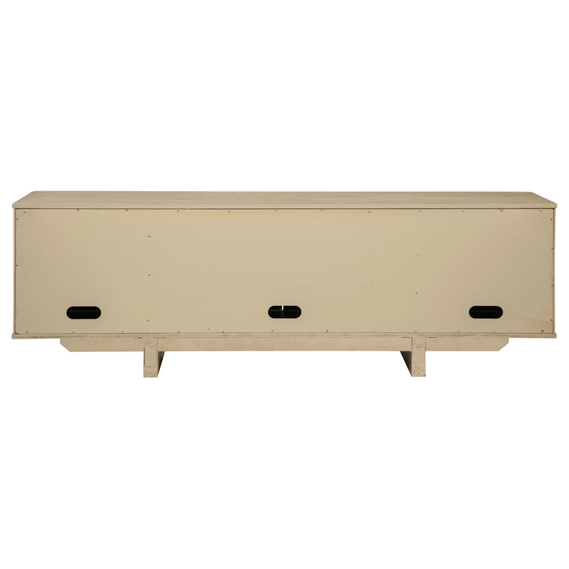Kailani 79-inch 4-door Cane TV Stand Media Console