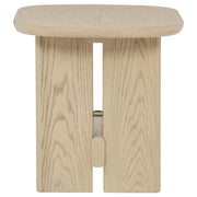 Kailani 3-piece Coastal Coffee and End Table Set Beige Oak - detail 5