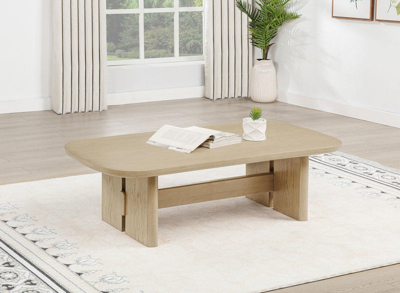 Kailani Coastal Rectangular Cocktail Coffee Table