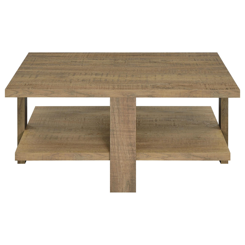 Dawn Square Engineered Wood Coffee Table Mango