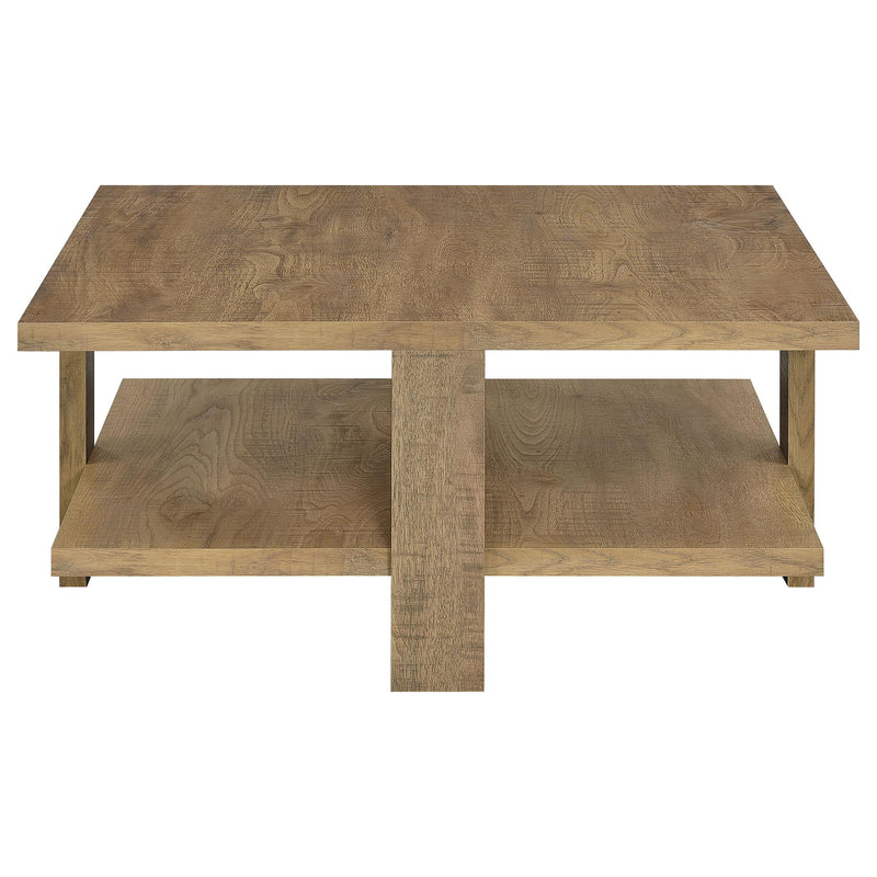 Dawn Square Engineered Wood Coffee Table Mango