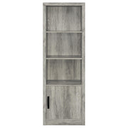 Burke 4-shelf Engineered Wood Media Tower Grey Driftwood - detail 4