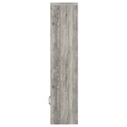 Burke 4-shelf Engineered Wood Media Tower Grey Driftwood - detail 5