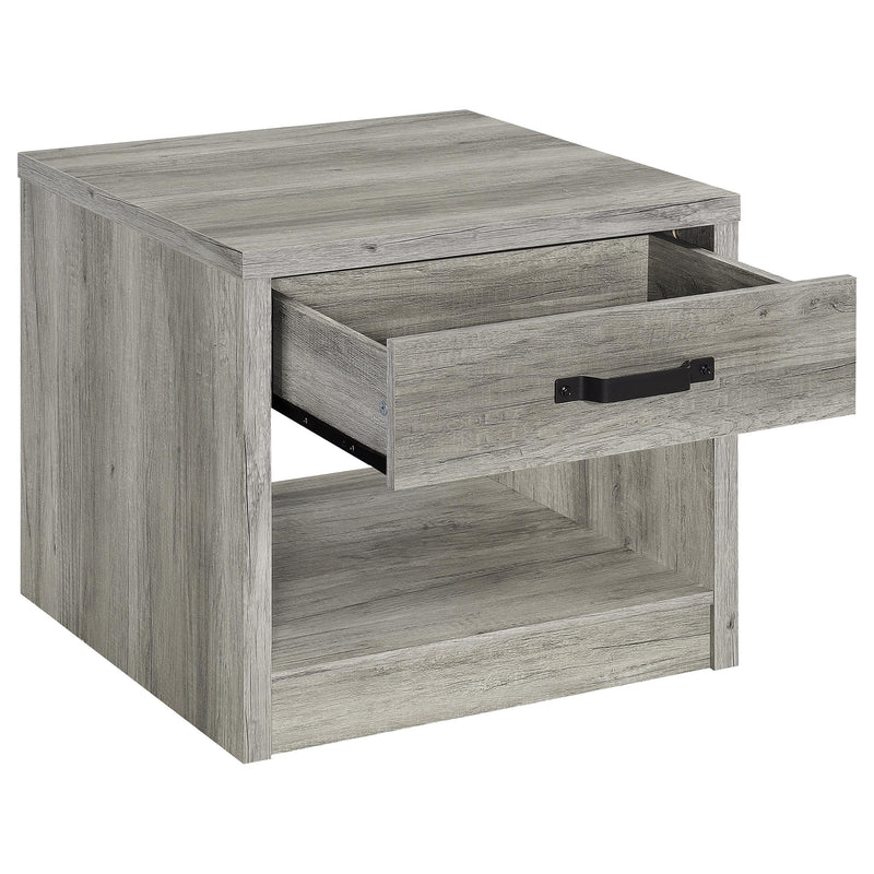 Felix 1-drawer Engineered Wood Side End Table