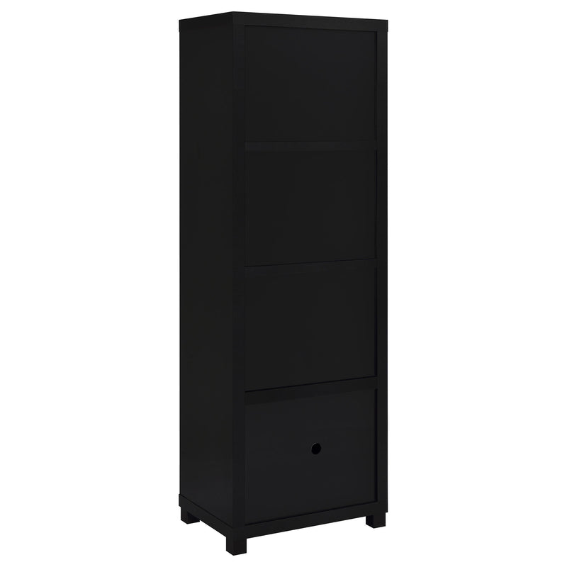 Jupiter 3-shelf Engineered Wood Media Tower