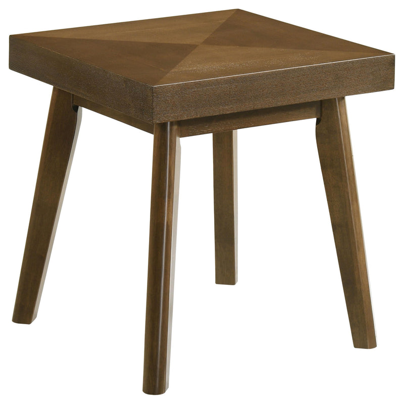Westerly Square Wood Side End Table Walnut