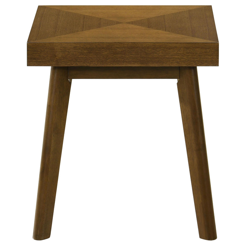 Westerly Square Wood Side End Table Walnut