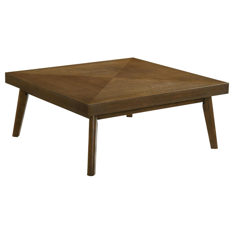 Westerly Square Wood Coffee Table Walnut