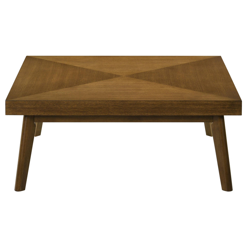 Westerly Square Wood Coffee Table Walnut