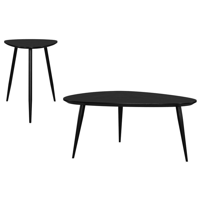 Odessa 2-piece Triangular Coffee and End Table Set