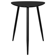 Odessa 3-piece Triangular Coffee and End Table Set Black - detail 4