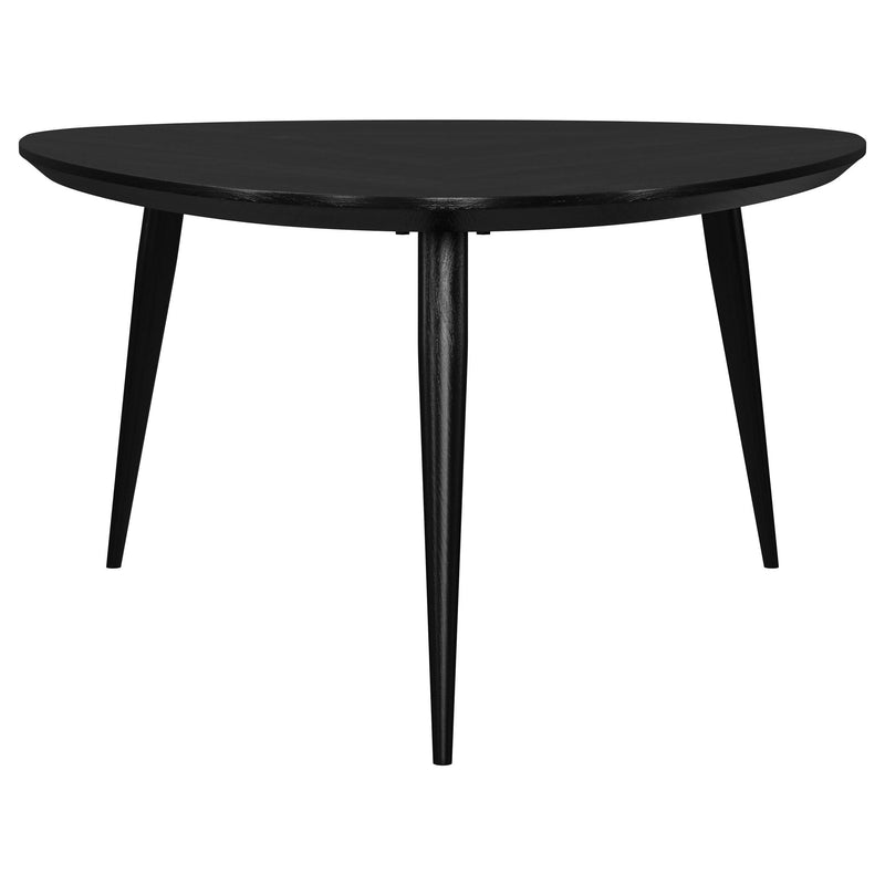 Odessa Triangular Solid Wood Coffee Table