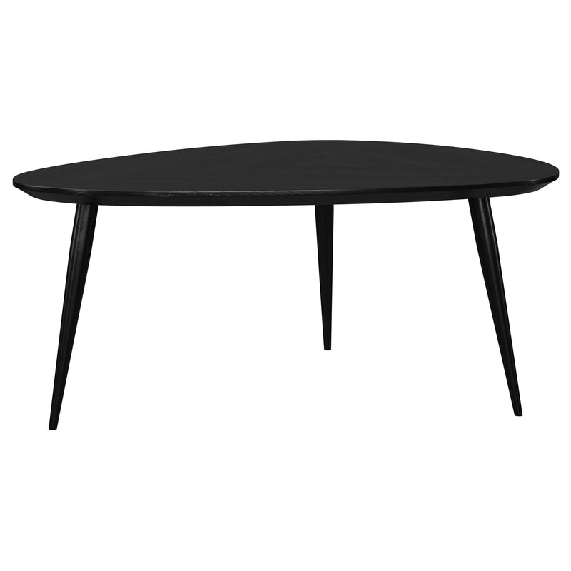 Odessa Triangular Solid Wood Coffee Table