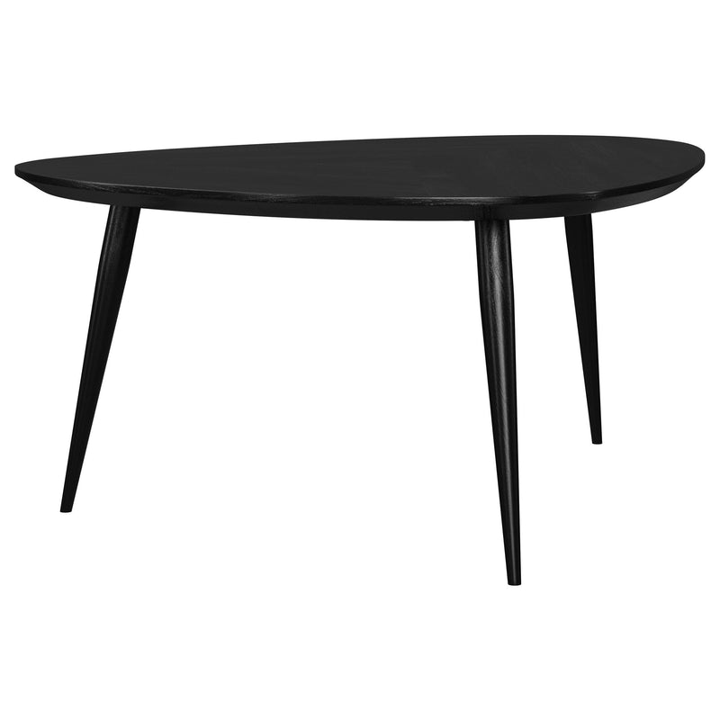 Odessa Triangular Solid Wood Coffee Table