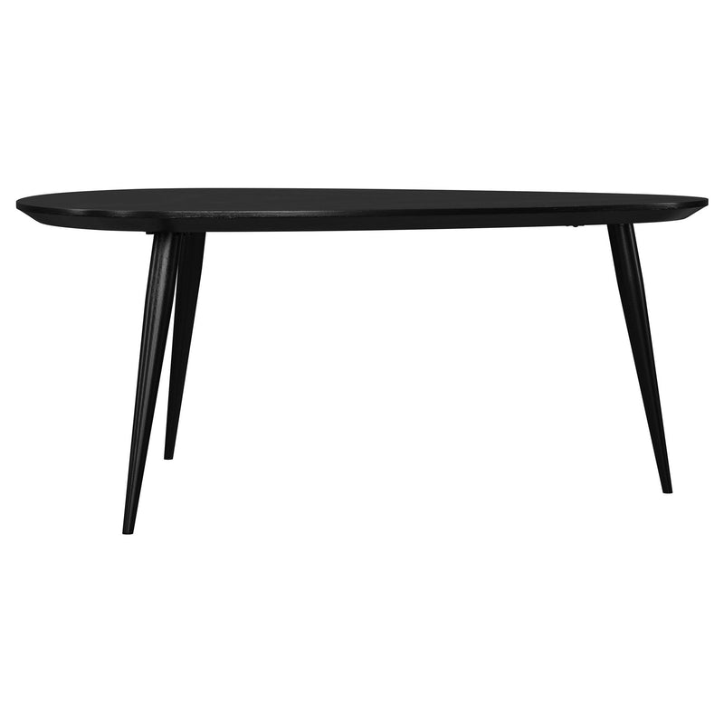 Odessa Triangular Solid Wood Coffee Table