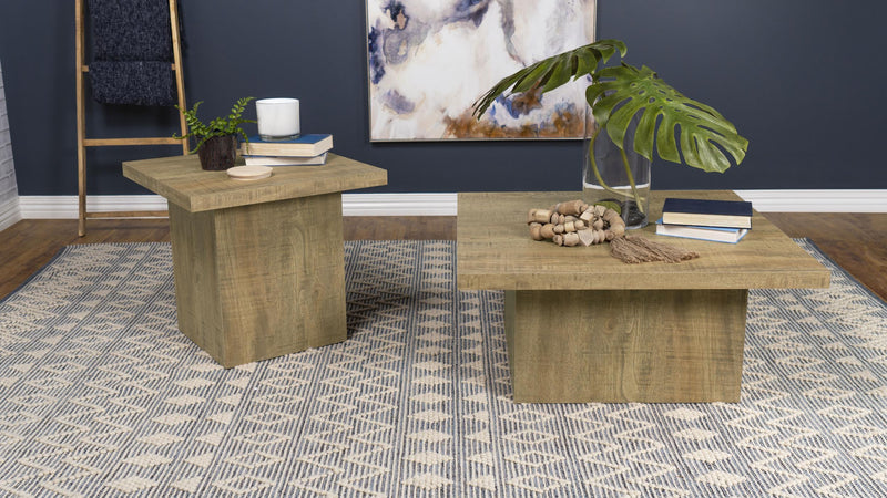 Devar 2-piece Square Coffee and End Table Set