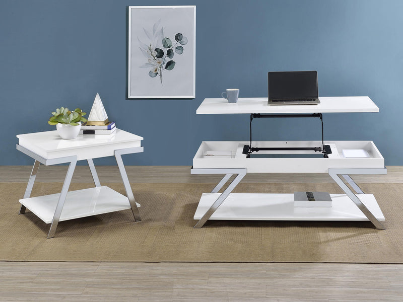 Marcia Rectangular Side End Table