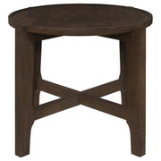 Cota 3-piece Solid Wood Coffee and End Table Set Dark Brown - detail 5