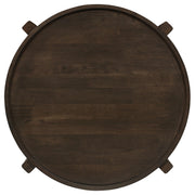 Cota 3-piece Solid Wood Coffee and End Table Set Dark Brown - detail 6