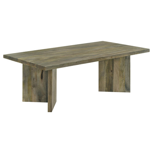 Andando Rectangular Solid Wood Coffee Table Mango Brown - alternate view
