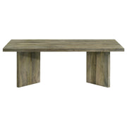 Andando Rectangular Solid Wood Coffee Table Mango Brown - detail 3