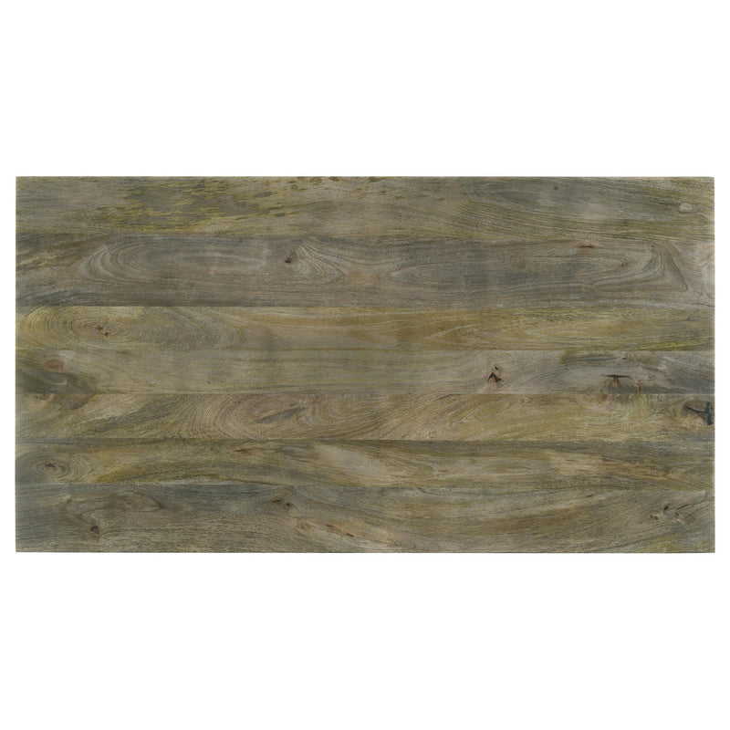 Andando Rectangular Solid Wood Coffee Table Mango Brown - detail 5