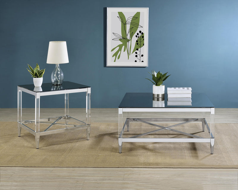 Lindley 2-piece Square Coffee and End Table Set