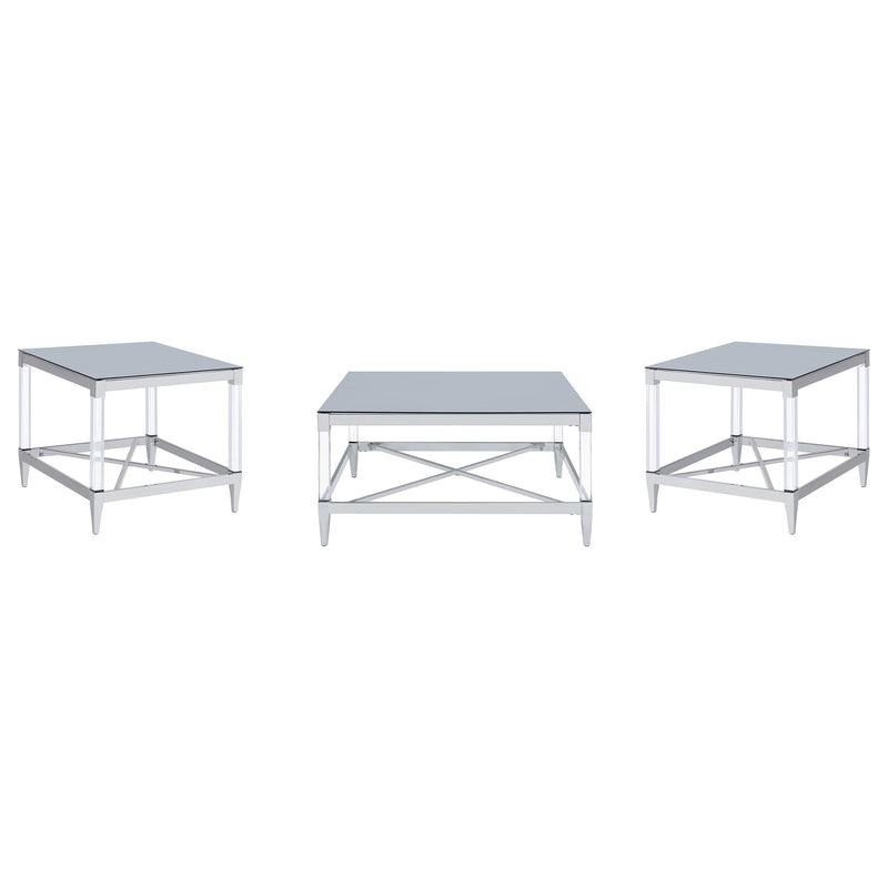 Lindley 3-piece Square Coffee and End Table Set