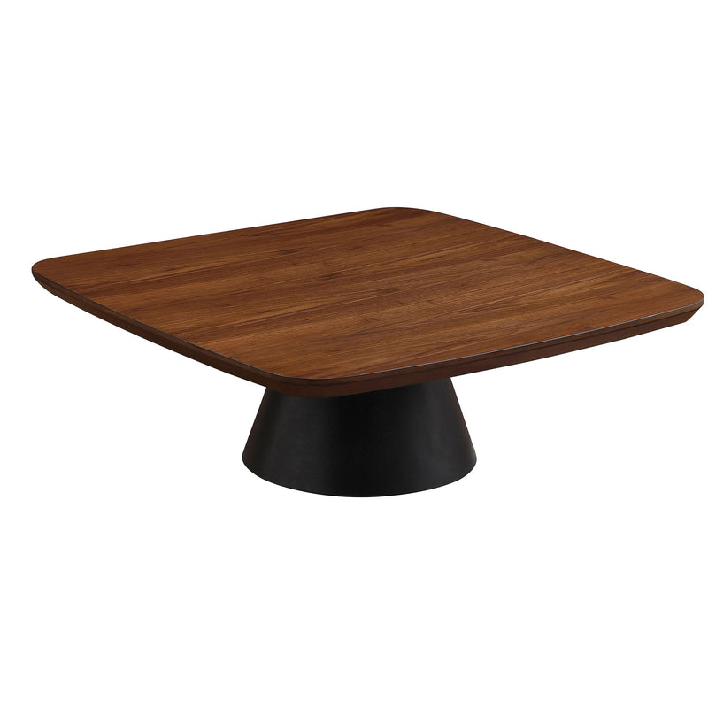 Eason 2-piece Coffee Table Set Walnut and