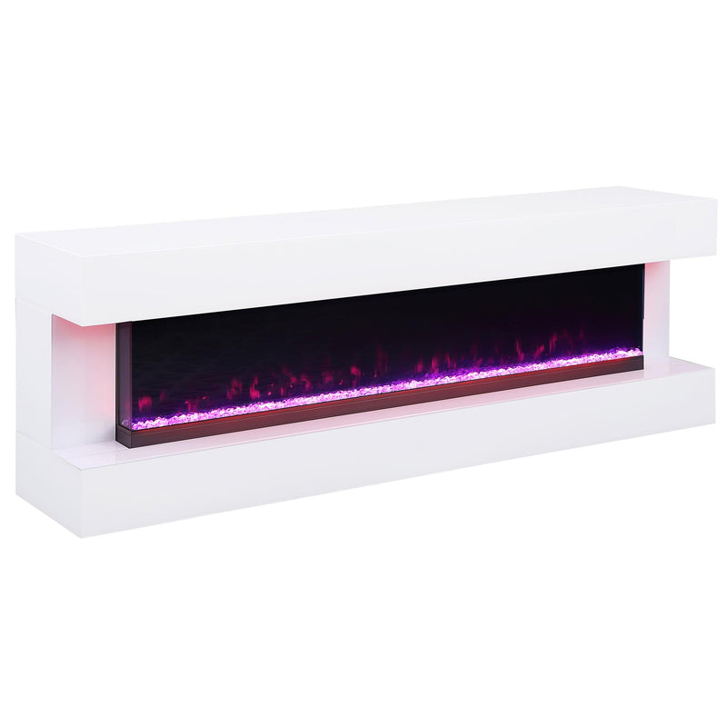 Vallerie 71-inch BT Speaker TV Stand Fireplace Console