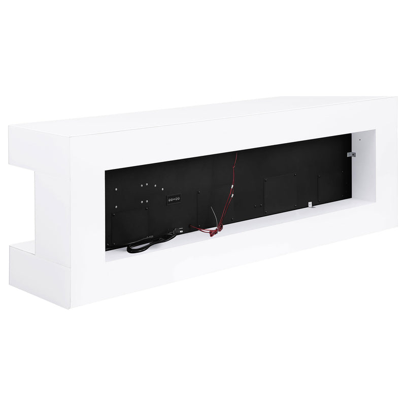 Vallerie 71-inch BT Speaker TV Stand Fireplace Console