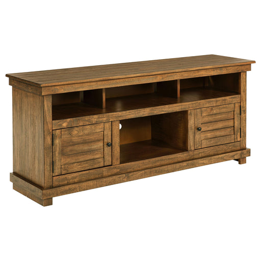 Payne 60-inch TV Stand Media Console Distressed Brown - alternate view