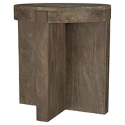 Kinkaid 3-piece Solid Wood Coffee and End Table Set Brown - detail 4