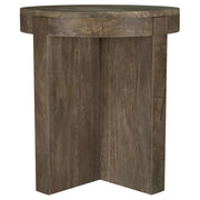 Kinkaid 3-piece Solid Wood Coffee and End Table Set Brown - detail 5