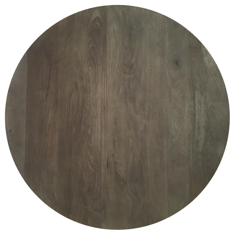 Kinkaid Round Solid Mango Wood Coffee Table