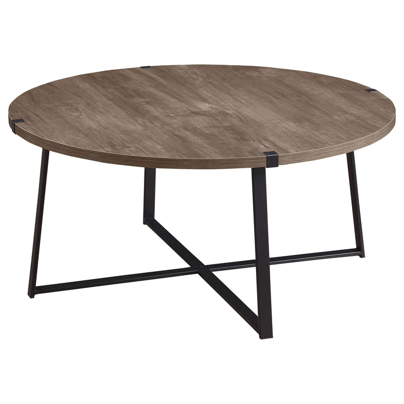 Marcus Round Engineered Wood Coffee Table