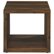 Frisco 3-piece Coffee and End Table Set Dark Pine - detail 4