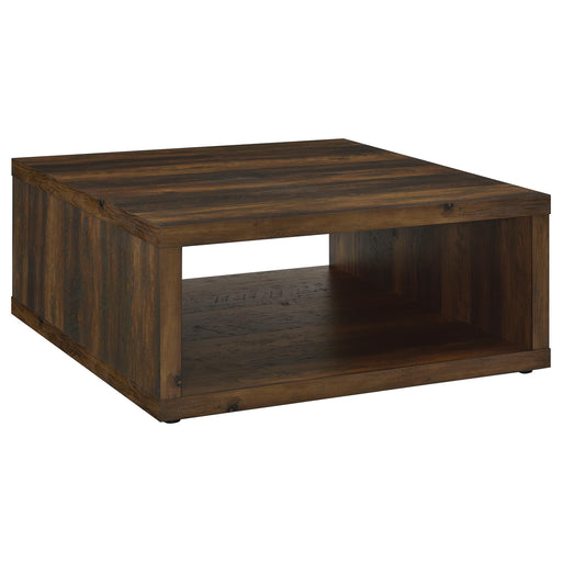 Frisco Square Engineered Wood Coffee Table Dark Pine - alternate view