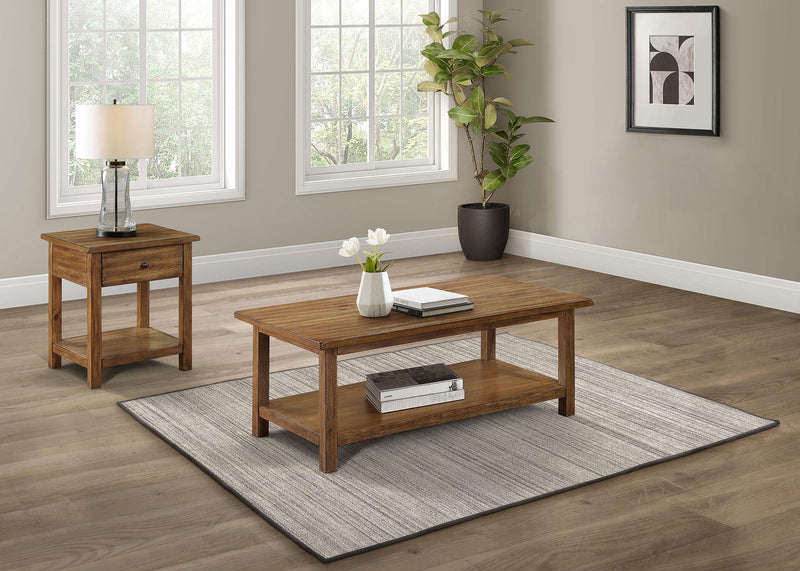 Payne 2-piece Coffee and 1-drawer End Table Set