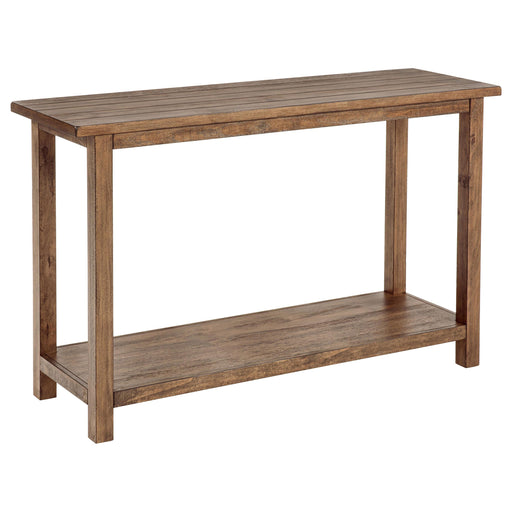 Payne Wood Entryway Sofa Console Table Distressed Brown - alternate view