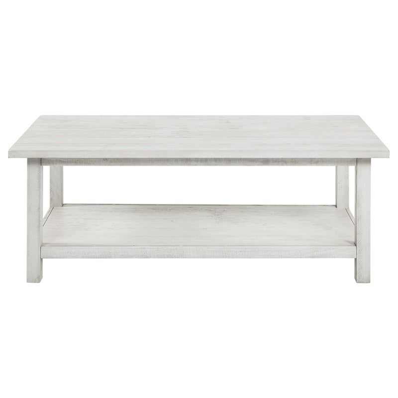 Payne Wood Coffee Table with Shelf