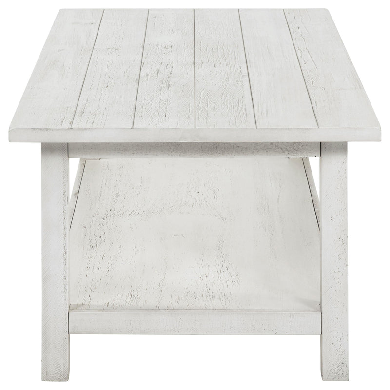 Payne Wood Coffee Table with Shelf