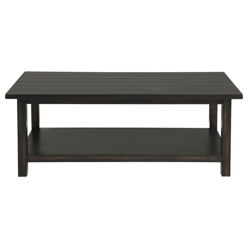 Payne Wood Coffee Table with Shelf